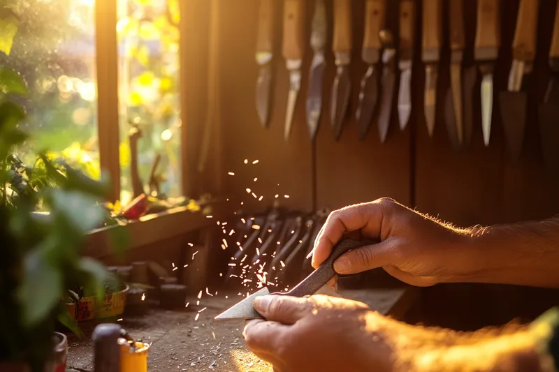 afilado de herramientas de jardinería especializadas, técnicas y consejos eficaces