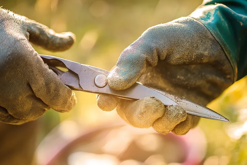 el arte de afilar tijeras de podar con limas, técnicas y consejos